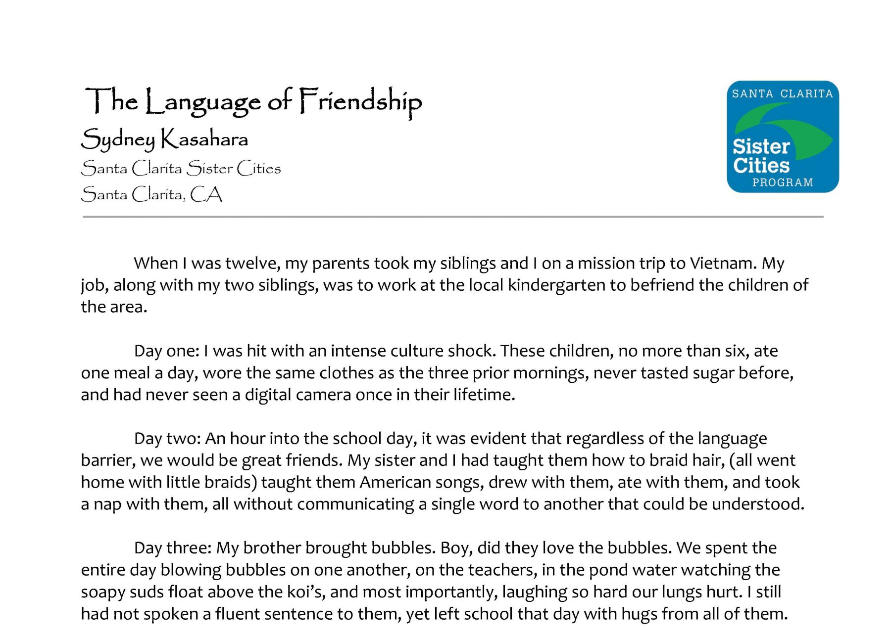 Image of Essay Submission